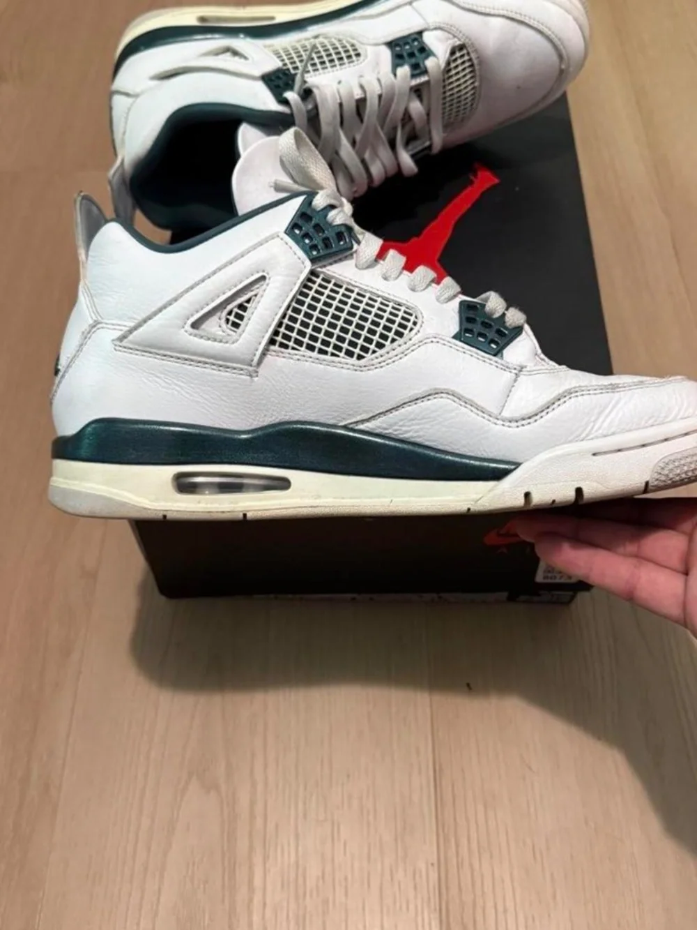 Jordan 4 Oxidized Green